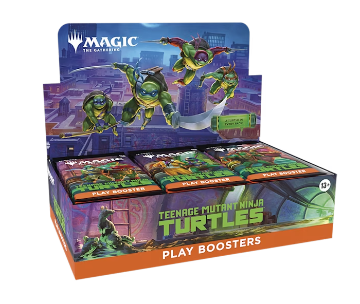 () Teenage Mutant Ninja Turtles Play Booster Display () () - NE