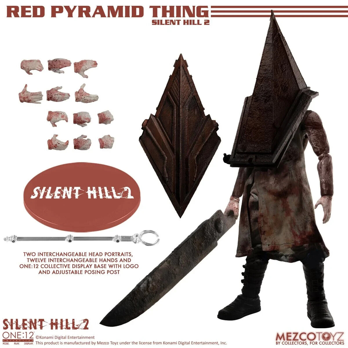 Silent Hill 2 Red Pyramid Thing One:12 Figure - (PreOwned CIB) (Mezco)