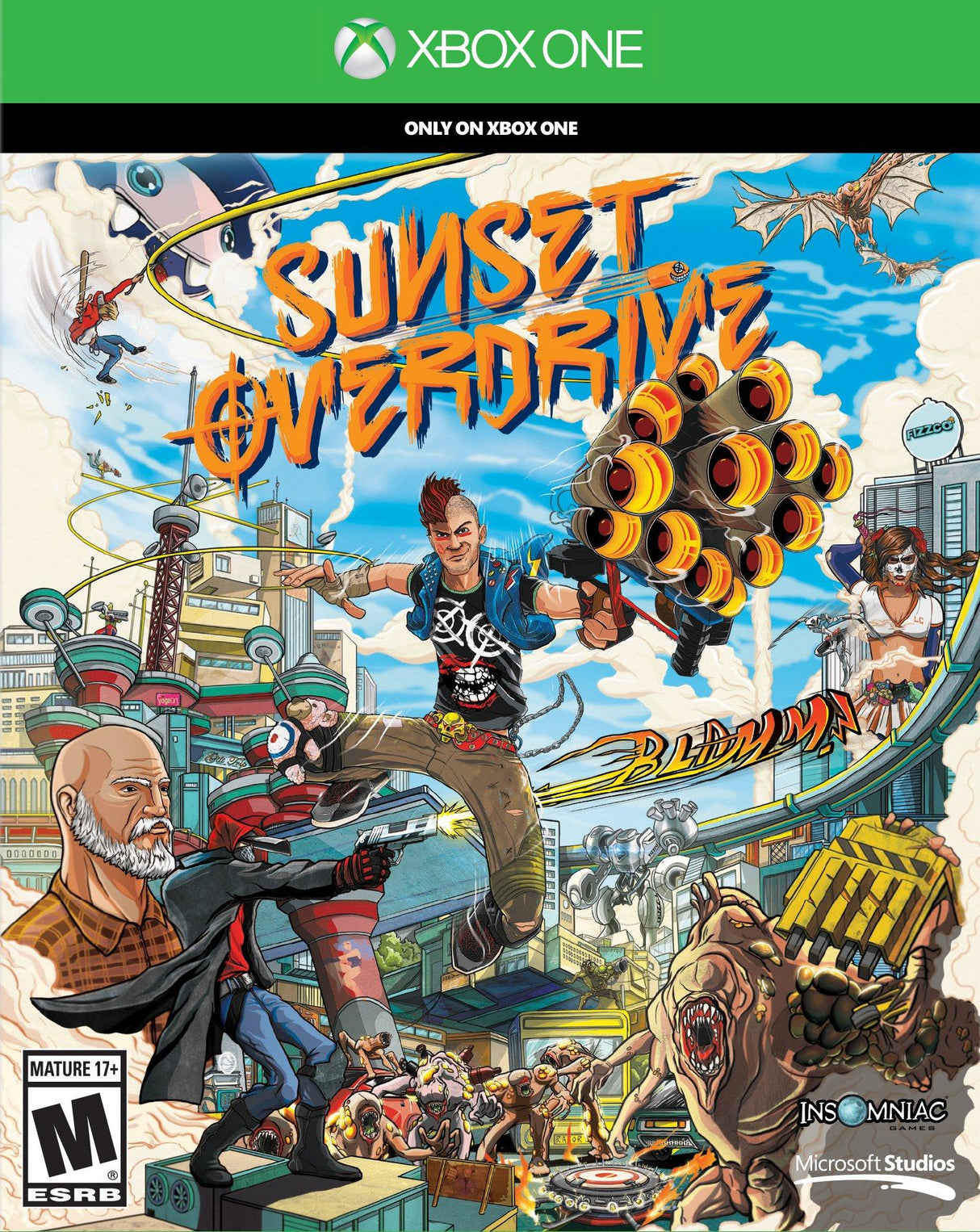 Sunset Overdrive - (Missing) (Xbox One)