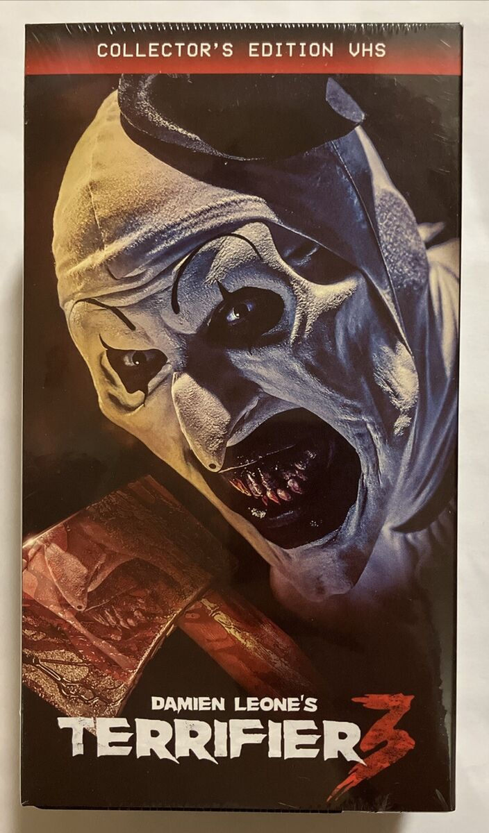 Terrifier 3 Collectors Edition VHS - (NEW)