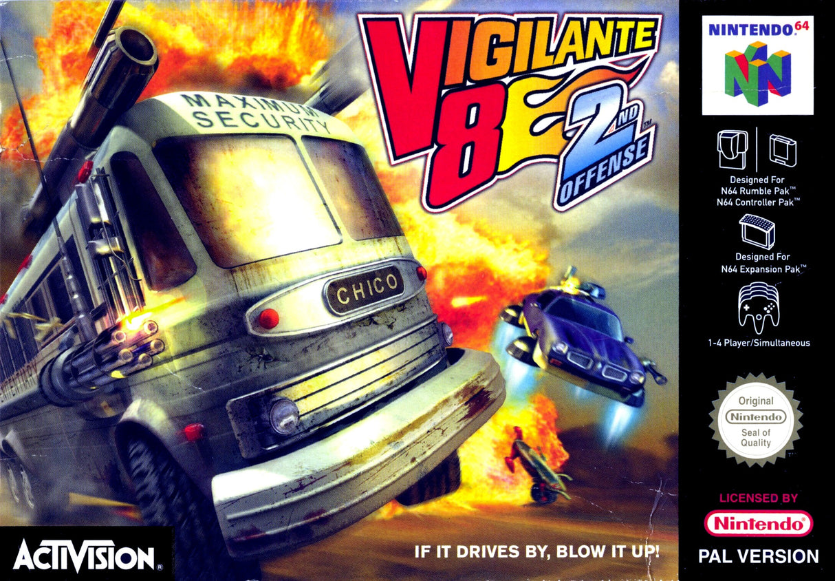 Vigilante 8 2nd Offense - (LS) (Nintendo 64)