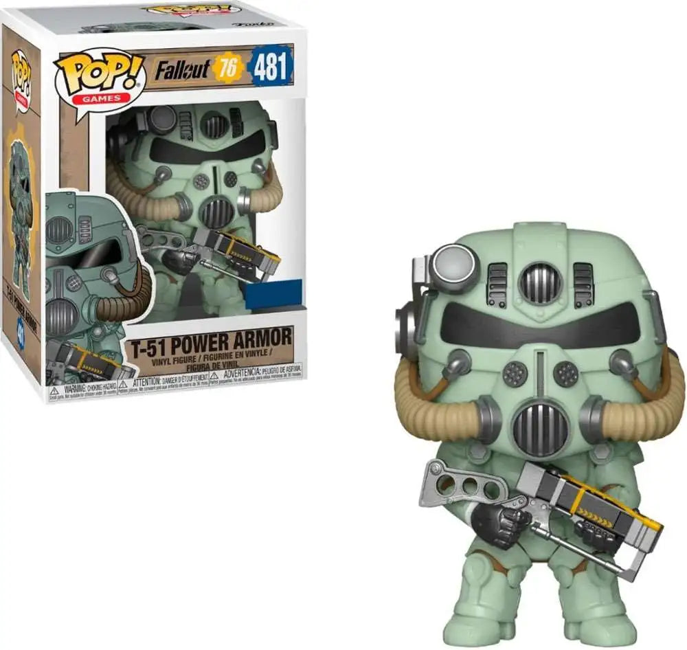 Funko Pop Games Fallout76 T-51 Power Armor BBY #481
