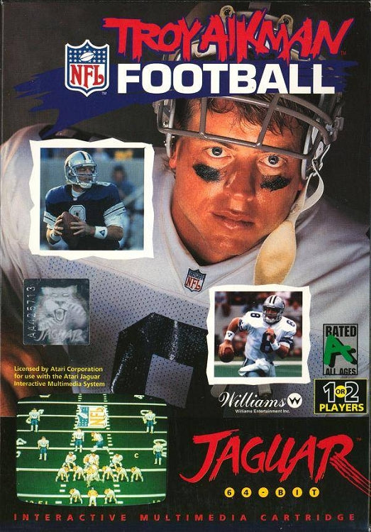 Troy Aikman NFL Football - (CIB) (Jaguar)