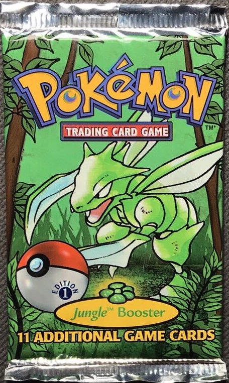 Pokemon The Trading Card Game Jungle 1st Edition Booster Pack - (Sellado) (WotC)
