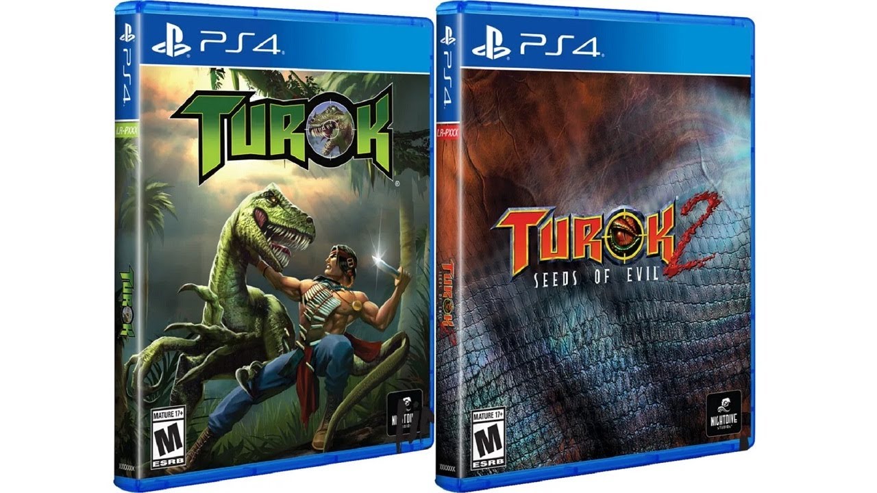 Turok 1 & 2 - (CIB) (Playstation 4)