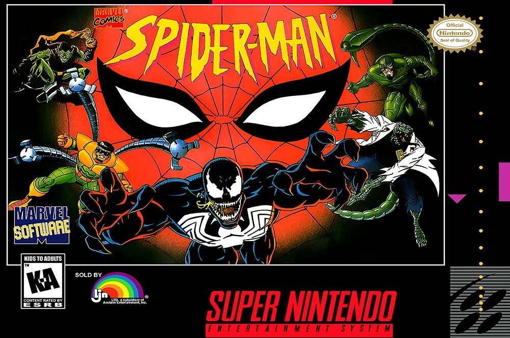 Spiderman - (CIB) (Super Nintendo)