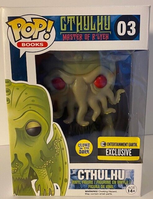 Funko Pop Books Cthulhu EE Excl GLOW #03