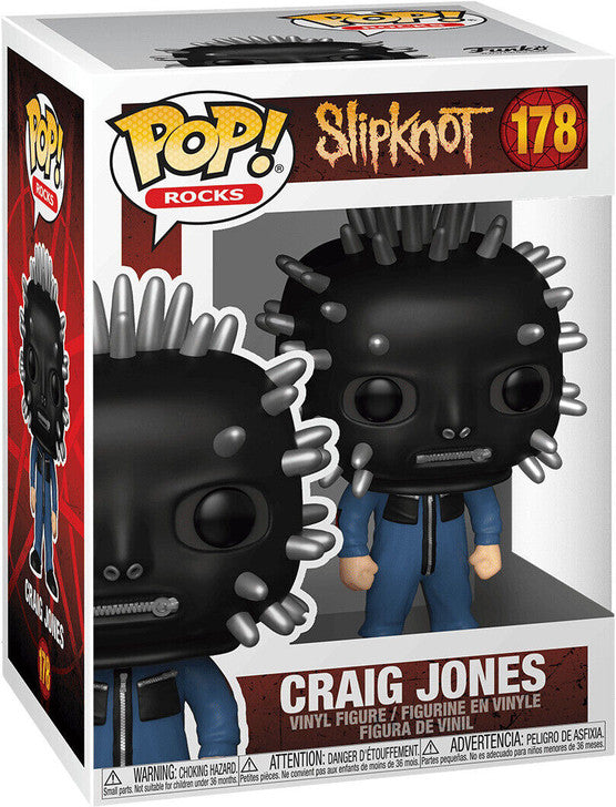 Funko Pop Rocks Slipknot Craig Jones #178
