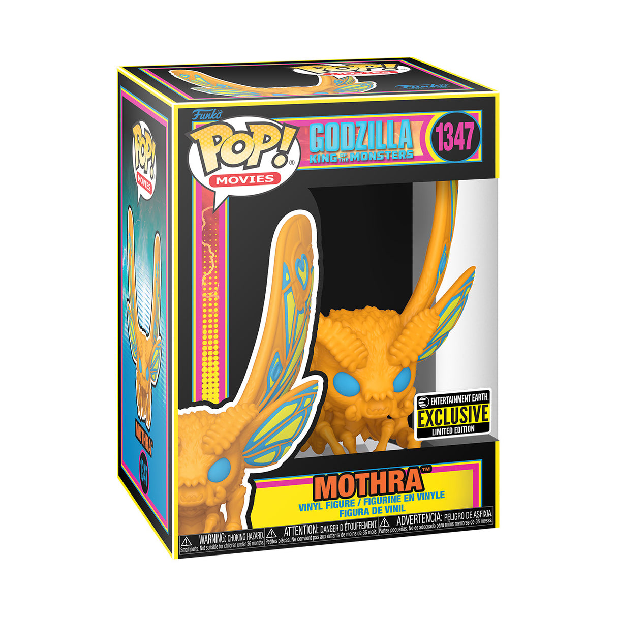Funko Pop Godzilla King of the Monsters Mothra EE excl #1347