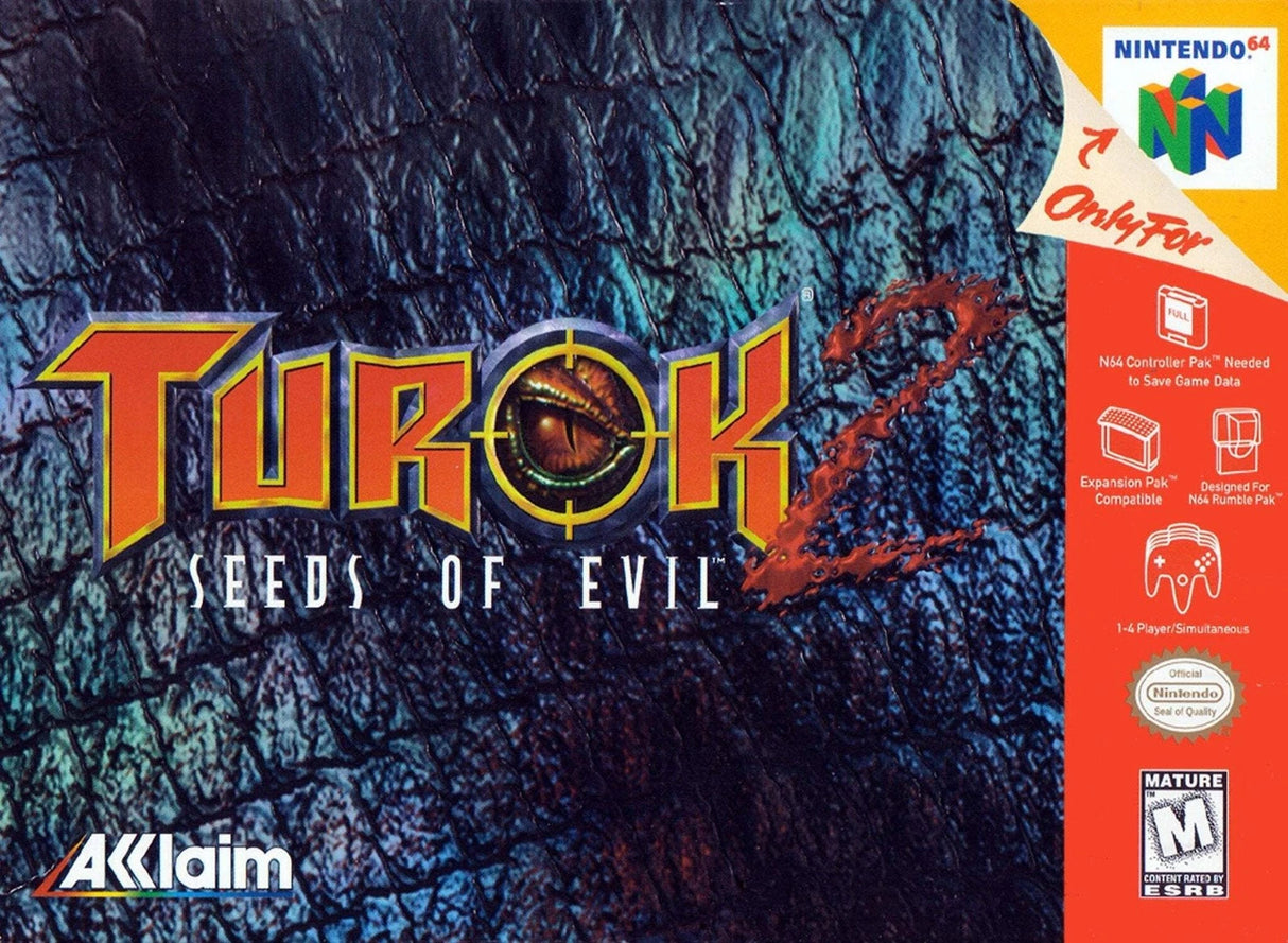 Turok 2 Seeds of Evil - (CIB) (Nintendo 64)