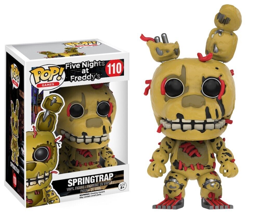 Funko Pop Games FNAF Springtrap #110