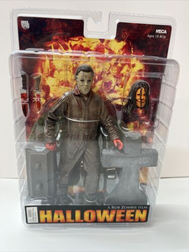 Rob Zombie Halloween Michael Myers NECA Figura 2007 Rare Horror HTF
