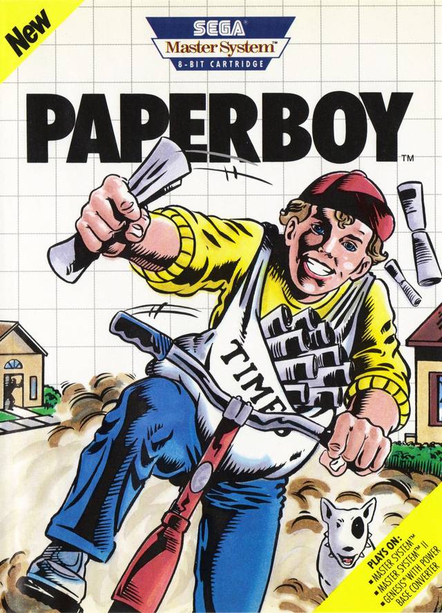 Paperboy - (CIB) (Sega Master System)