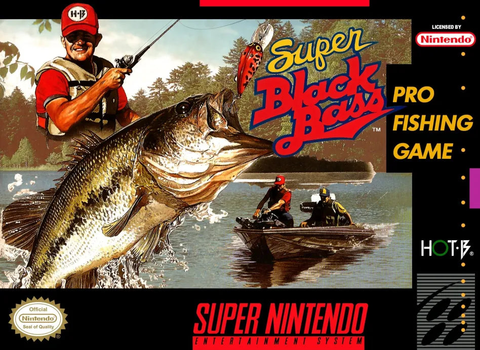 Super Black Bass - (LS Flaw) (Super Nintendo)