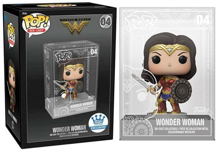 Funko Pop Die Cast Wonder Woman Funko EXCL 04