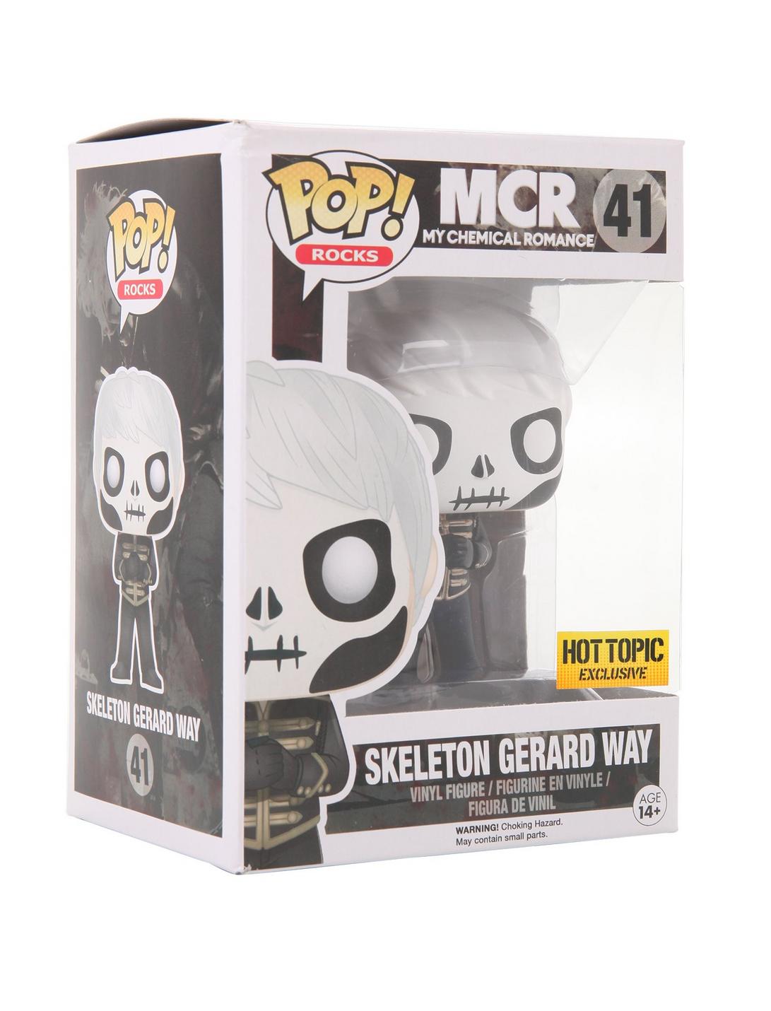 POP Rocks Skeleton Gerard Way MCR My Chemical Romance (Exclusivo de Hot Topic) 41