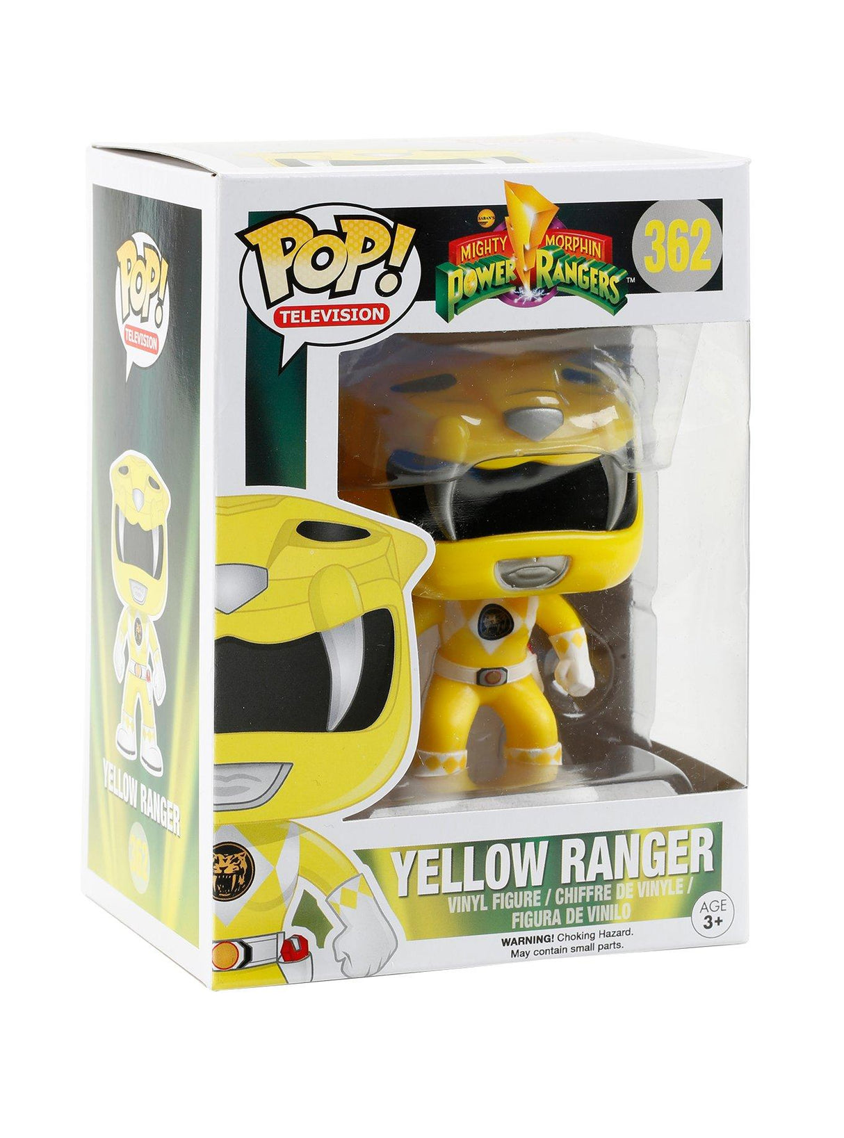Televisión POP Ranger Amarillo Mighty Morphin Power Rangers 362
