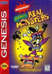 An image of the game, console, or accessory AAAHH Real Monsters - (LS) (Sega Genesis)