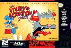 An image of the game, console, or accessory The Itchy and Scratchy Game - (LS) (Super Nintendo)