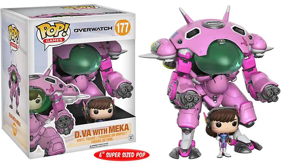 Juegos POP D.Va con MEKA Overwatch 177