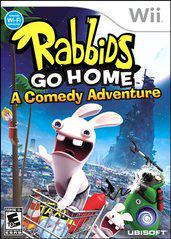 An image of the game, console, or accessory Rabbids Go Home - (CIB) (Wii)