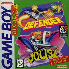 An image of the game, console, or accessory Arcade Classic 4: Defender and Joust - (LS) (GameBoy)