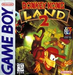 An image of the game, console, or accessory Donkey Kong Land 2 - (LS Flaw) (GameBoy)