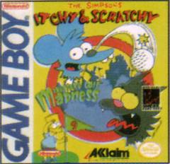An image of the game, console, or accessory Itchy and Scratchy Miniature Golf Madness - (LS) (GameBoy)