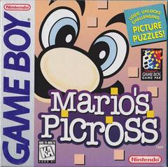 An image of the game, console, or accessory Mario's Picross - (LS) (GameBoy)