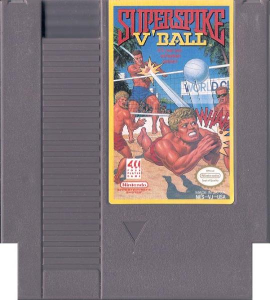 An image of the game, console, or accessory Super Spike Volleyball - (LS) (NES)