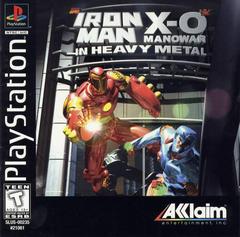 An image of the game, console, or accessory Iron Man X-O Manowar in Heavy Metal - (CIB) (Playstation)
