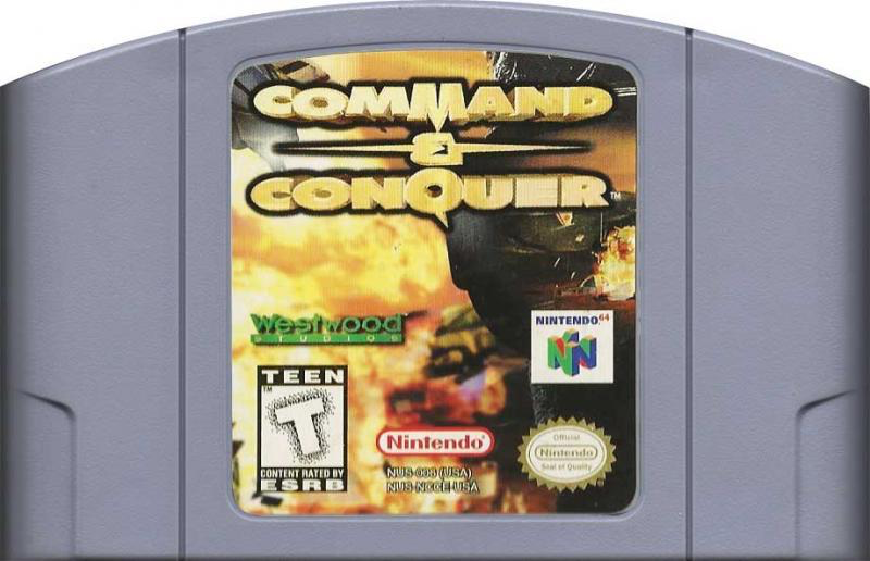 An image of the game, console, or accessory Command and Conquer - (CIB) (Nintendo 64)