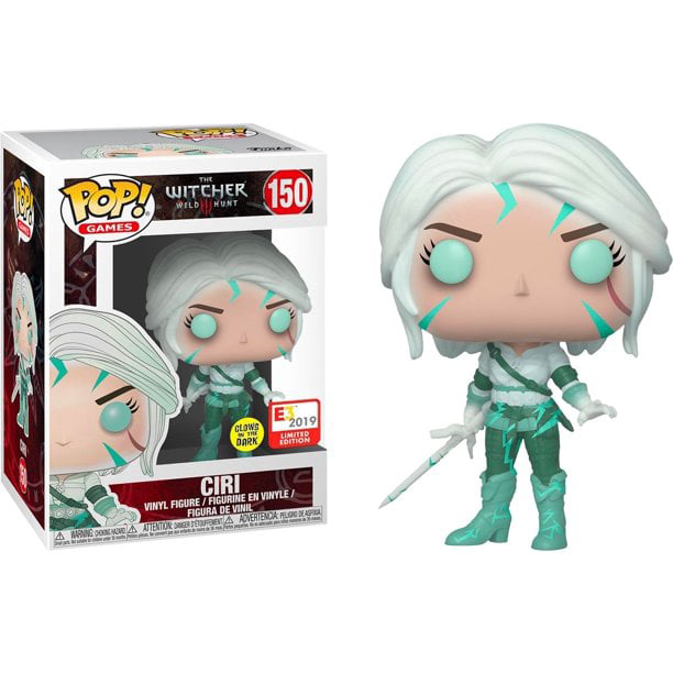 Juegos POP Ciri Witcher 3 Wild Hunt (Brilla en la oscuridad) (Edición limitada E3 2019) 150