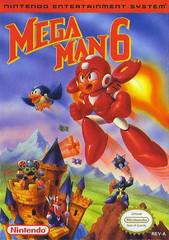 An image of the game, console, or accessory Mega Man 6 - (LS) (NES)
