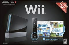 Consola Nintendo Wii Sport Resort Pack Negra - (CIB) (Wii)