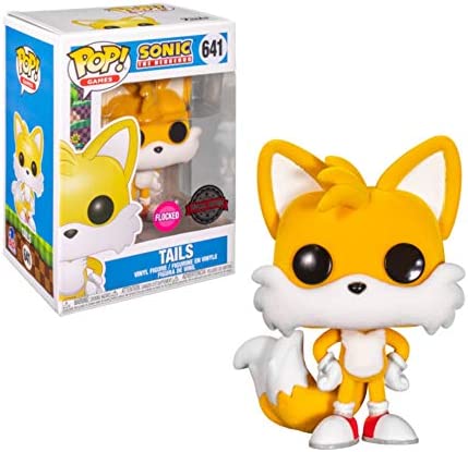 Juegos POP Tails Sonic the Hedgehog (Flocked) (Target Con 2021) 641
