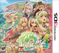 An image of the game, console, or accessory Rune Factory 4 - (CIB) (Nintendo 3DS)