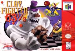 An image of the game, console, or accessory Clay Fighter 63 1/3 - (LS) (Nintendo 64)