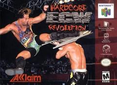 An image of the game, console, or accessory ECW Hardcore Revolution - (LS) (Nintendo 64)