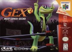 An image of the game, console, or accessory Gex 3: Deep Cover Gecko - (LS) (Nintendo 64)