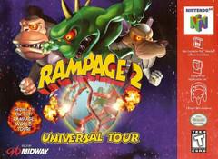 An image of the game, console, or accessory Rampage 2 Universal Tour - (LS) (Nintendo 64)