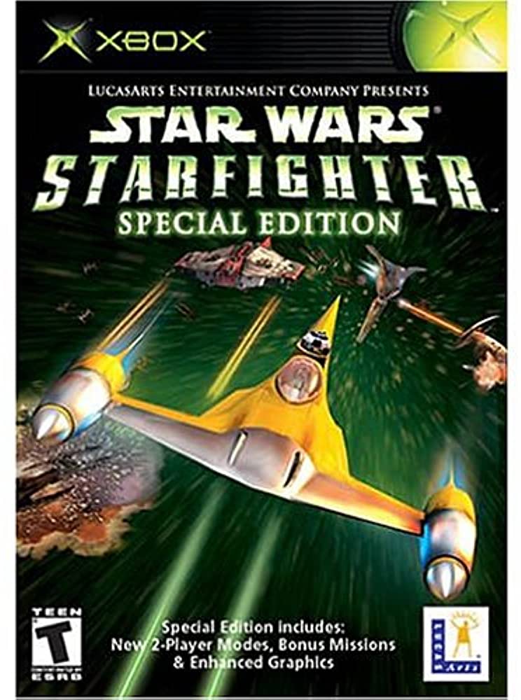 An image of the game, console, or accessory Star Wars Starfighter Special Edition - (CIB) (Xbox)