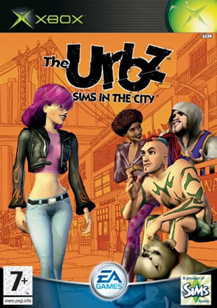 An image of the game, console, or accessory The Urbz Sims in the City - (CIB) (Xbox)