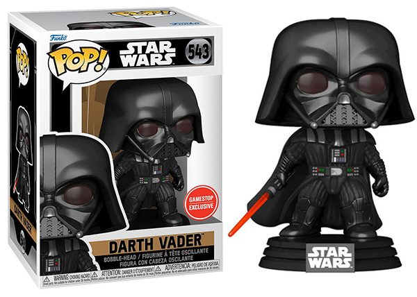 POP Darth Vader Star Wars (Exclusivo de Gamestop) 543