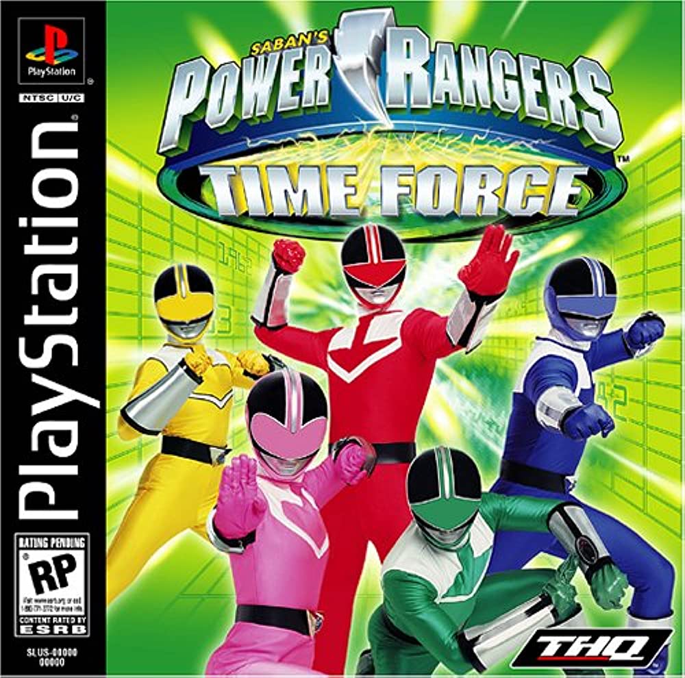 An image of the game, console, or accessory Power Rangers Time Force - (CIB) (Playstation)