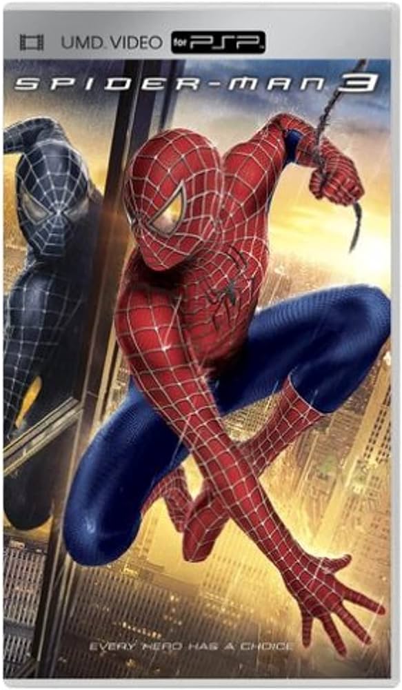 An image of the game, console, or accessory Spider-Man 3 (UMD) - Used - DVD