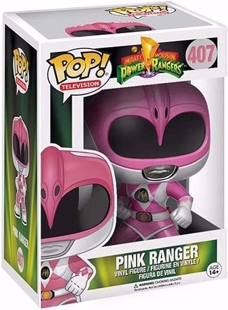 Televisión POP Pink Ranger Mighty Morphin Power Rangers 407