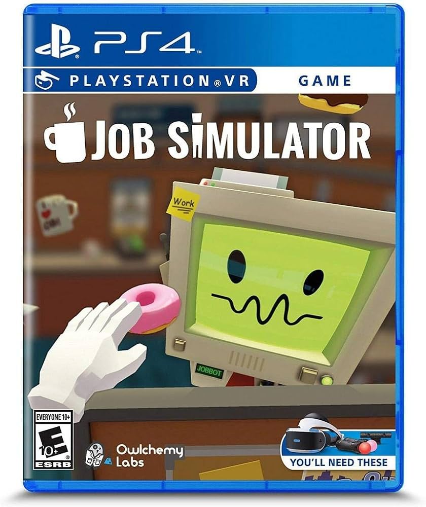 An image of the game, console, or accessory Job Simulator - (Sealed - P/O) (Playstation 4)