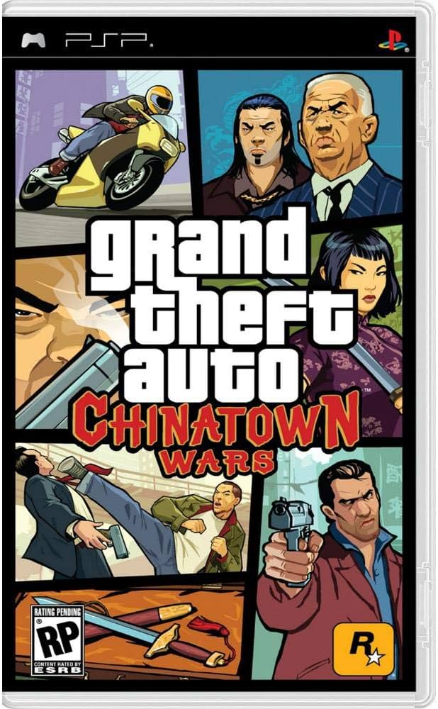 An image of the game, console, or accessory Grand Theft Auto: Chinatown Wars (no manual) - (CIB) (PSP)