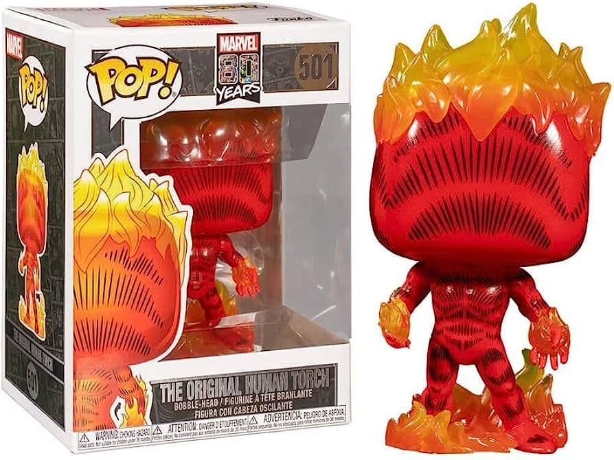 POP La Antorcha Humana Original Marvel 80 Años 501